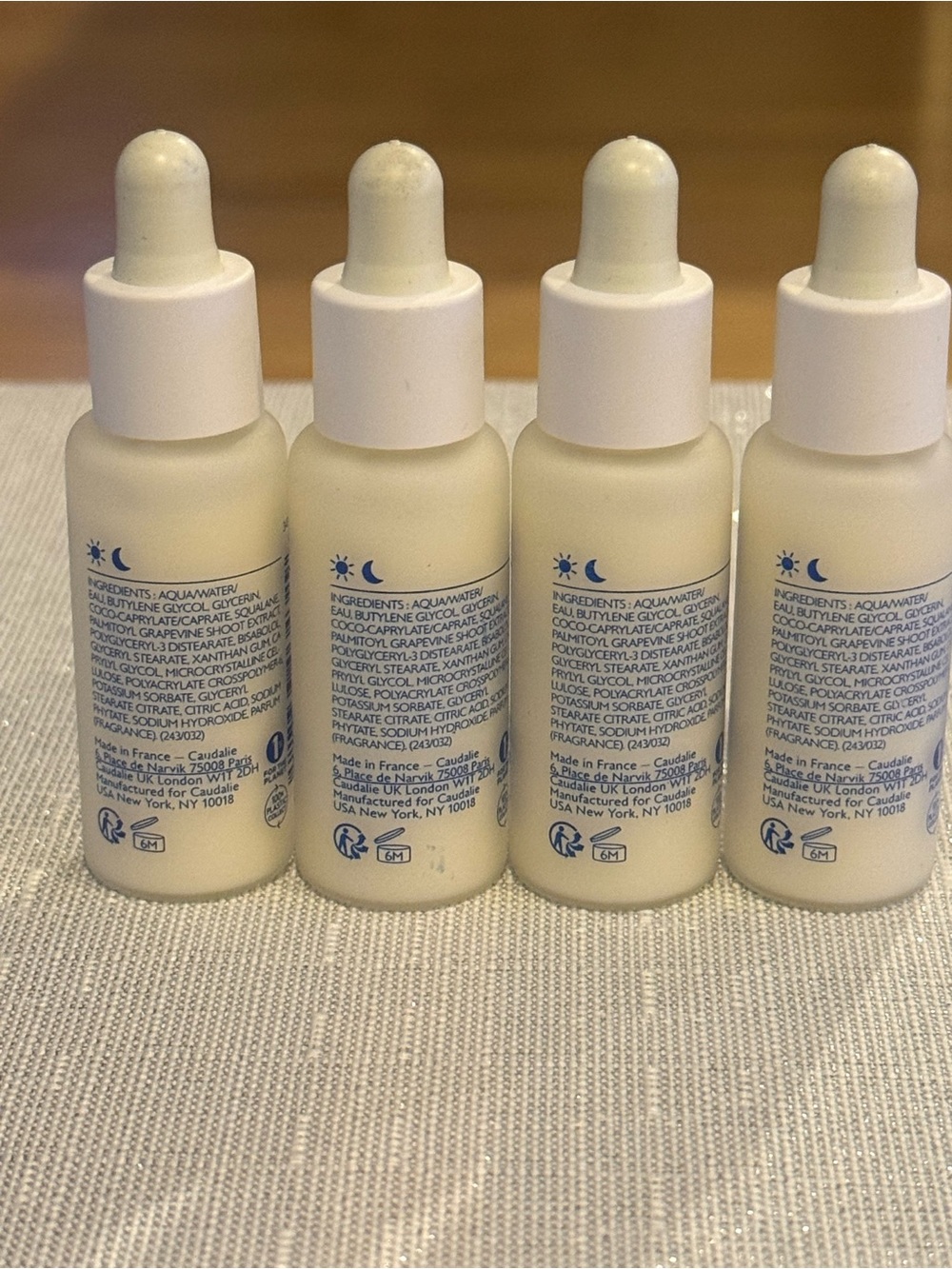 Caudalie Vinoperfect Brightening Dark Spot Serum Minis 4 x 10mL | 40mL Total NEW - Picture 2 of 4